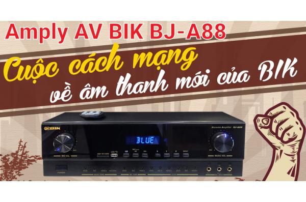 Amply AV BIK BJ A88 liệu có phải là cuộc cách mạng về âm thanh?